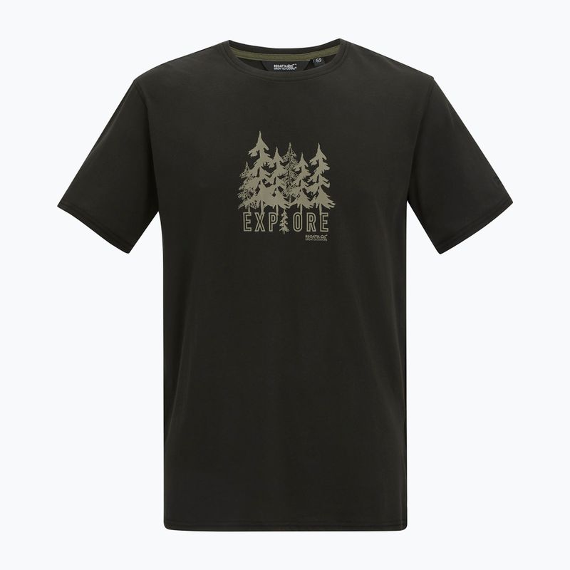 Herren-Shirt REGATTA ClineIX black explore forest 7