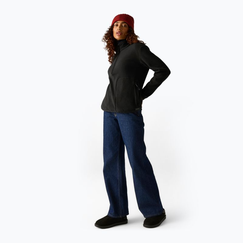 Fleecejacke für Damen REGATTA Frankie Half Zip black 2
