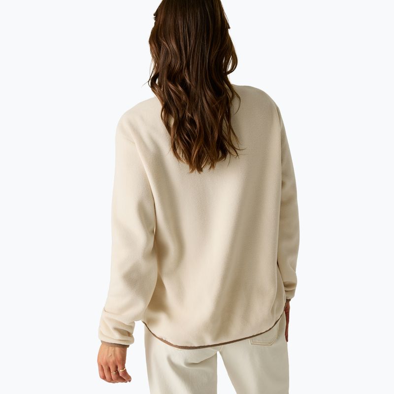 Fleecejacke für Damen Regatta Frankie Half Zip light vanilla/mocha 4