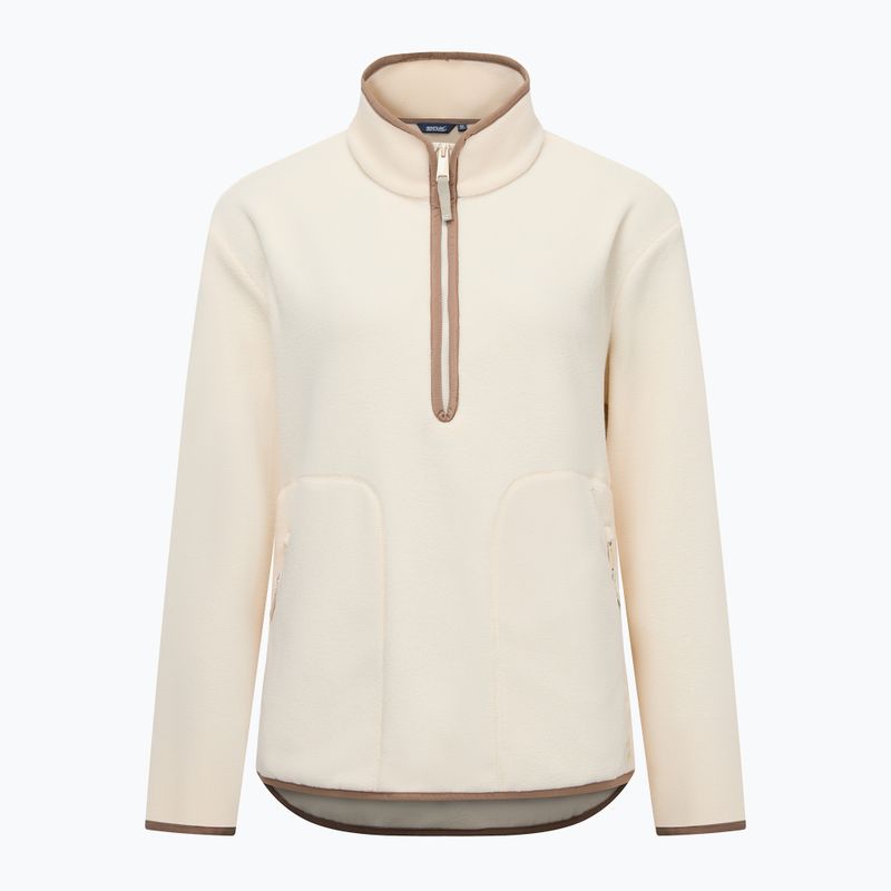 Fleecejacke für Damen Regatta Frankie Half Zip light vanilla/mocha 8