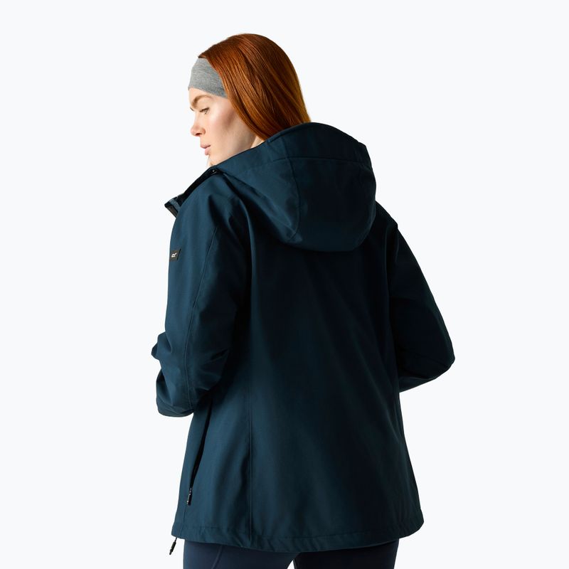 Damen-Regenjacke REGATTA Birchdale II navy/skyway 4