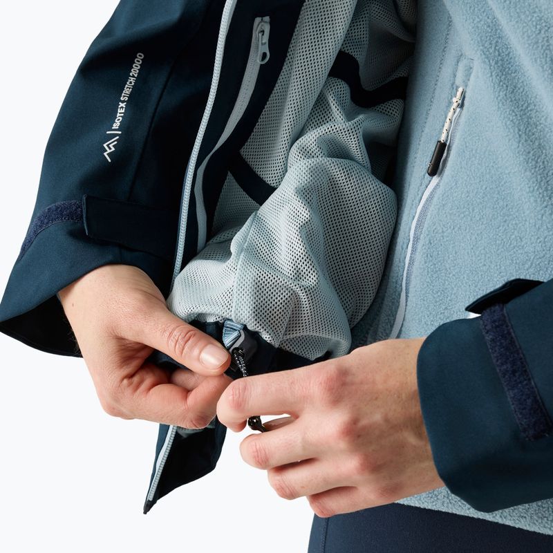 Damen-Regenjacke REGATTA Birchdale II navy/skyway 8
