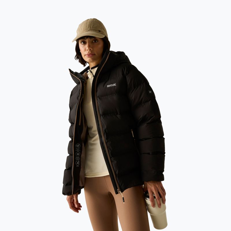 Gefütterte Damenjacke REGATTA Altoro Thermal black/mocha 4