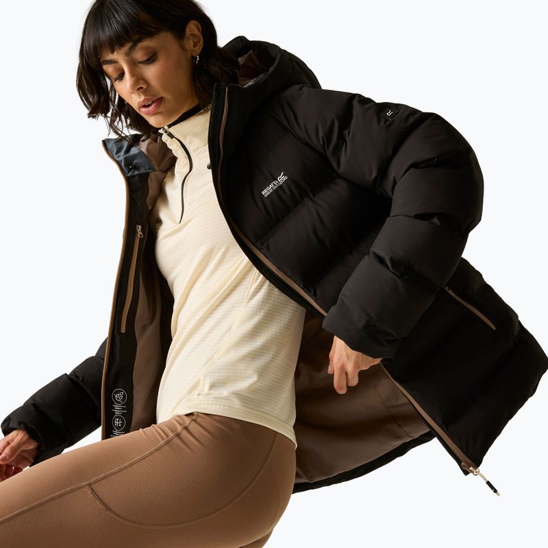 Gefütterte Damenjacke REGATTA Altoro Thermal black/mocha 6