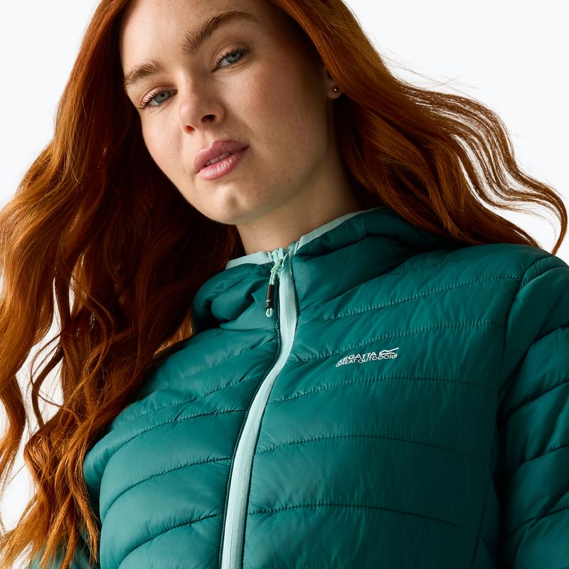 Damen-Daunenjacke Regatta Hooded Marizion mediterranea 7