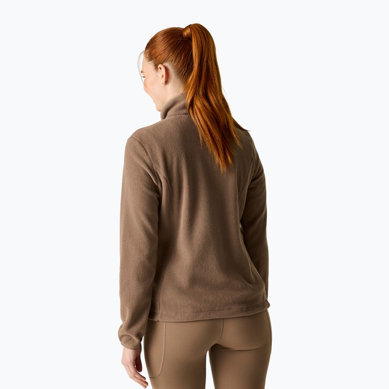 Fleecejacke für Damen Regatta Floreo IV mocha/light vanilla 4