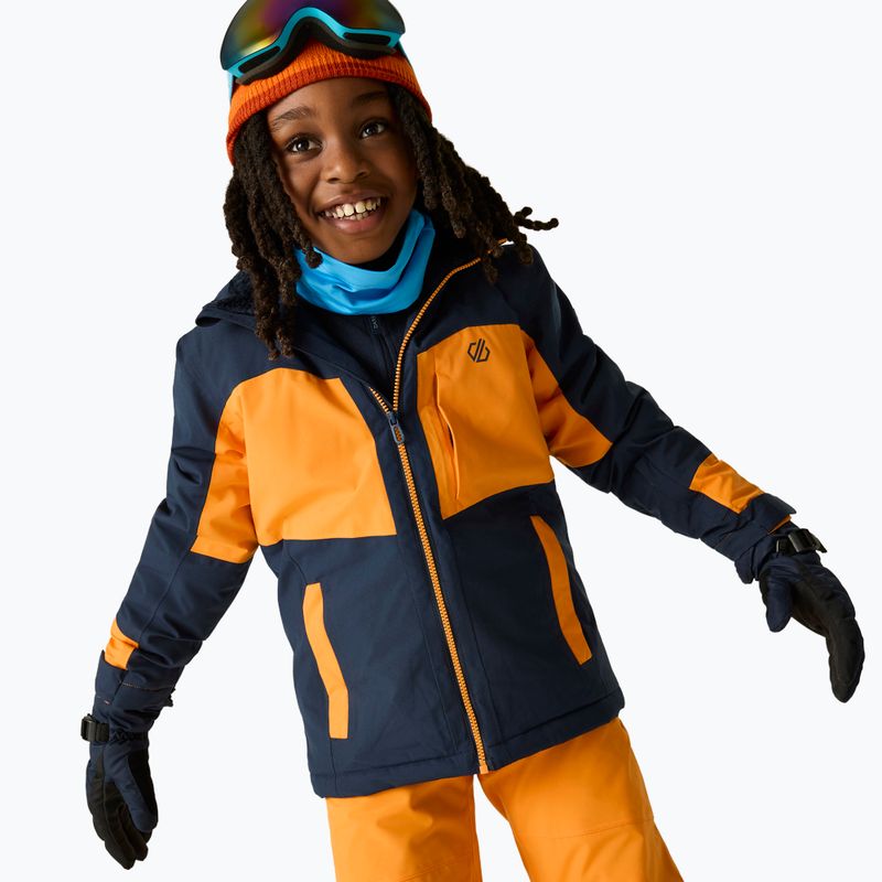 Kinder-Skijacke Dare2B Rip It Jacket navy/electric orange 4