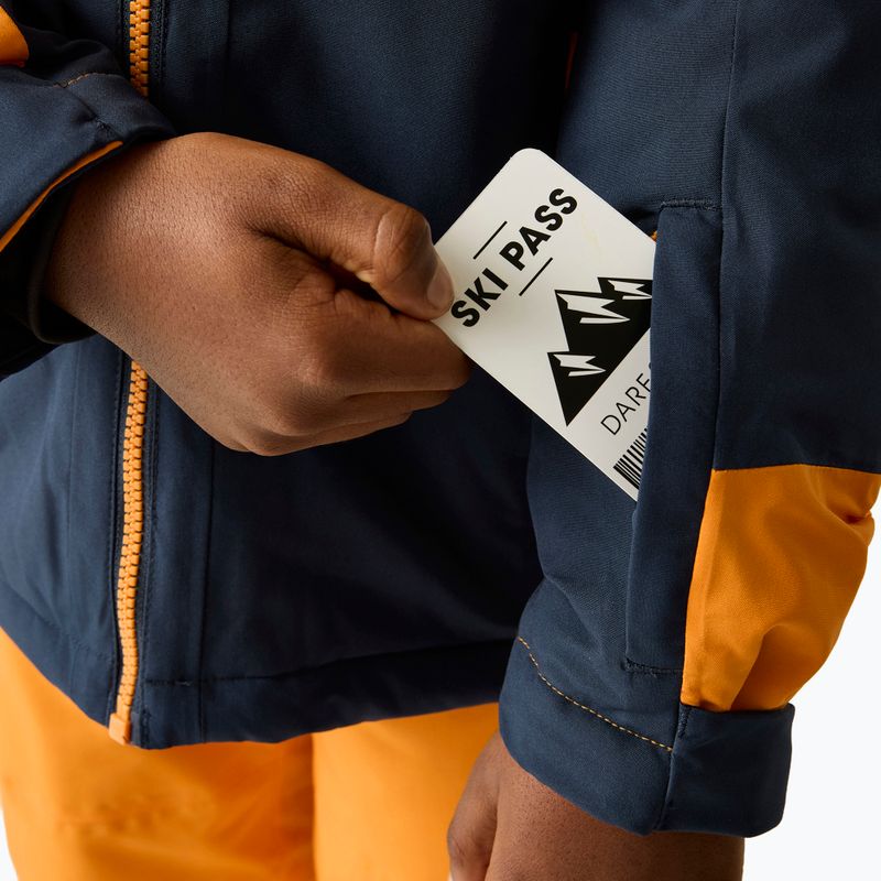 Kinder-Skijacke Dare2B Rip It Jacket navy/electric orange 8