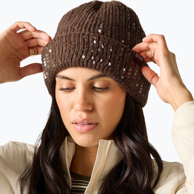 Damen Wintermütze REGATTA Lorelai Hat mocha 3