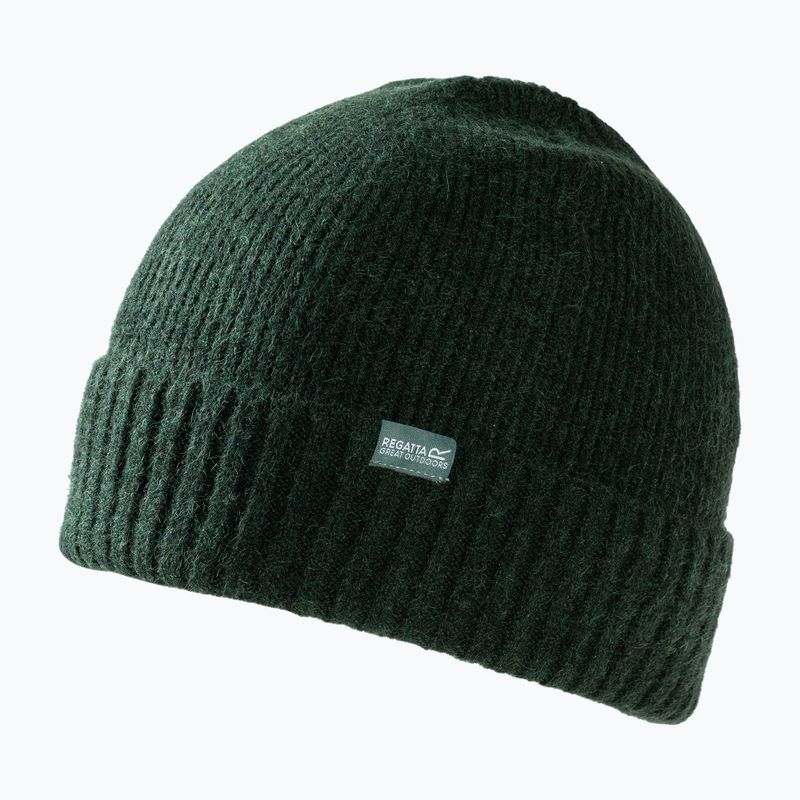 Damen Wintermütze REGATTA Ribbed Basic deep pine 2
