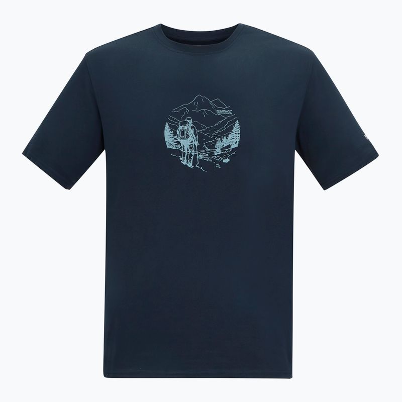 Herren-Trekkingshirt REGATTA Fingal Stretch navy 5
