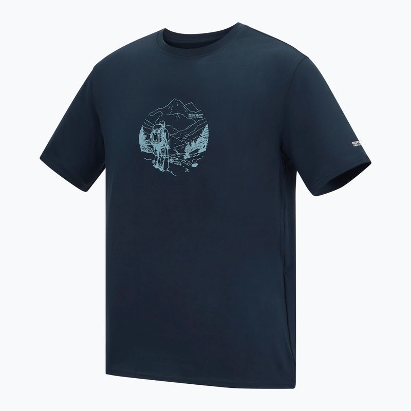 Herren-Trekkingshirt REGATTA Fingal Stretch navy 7