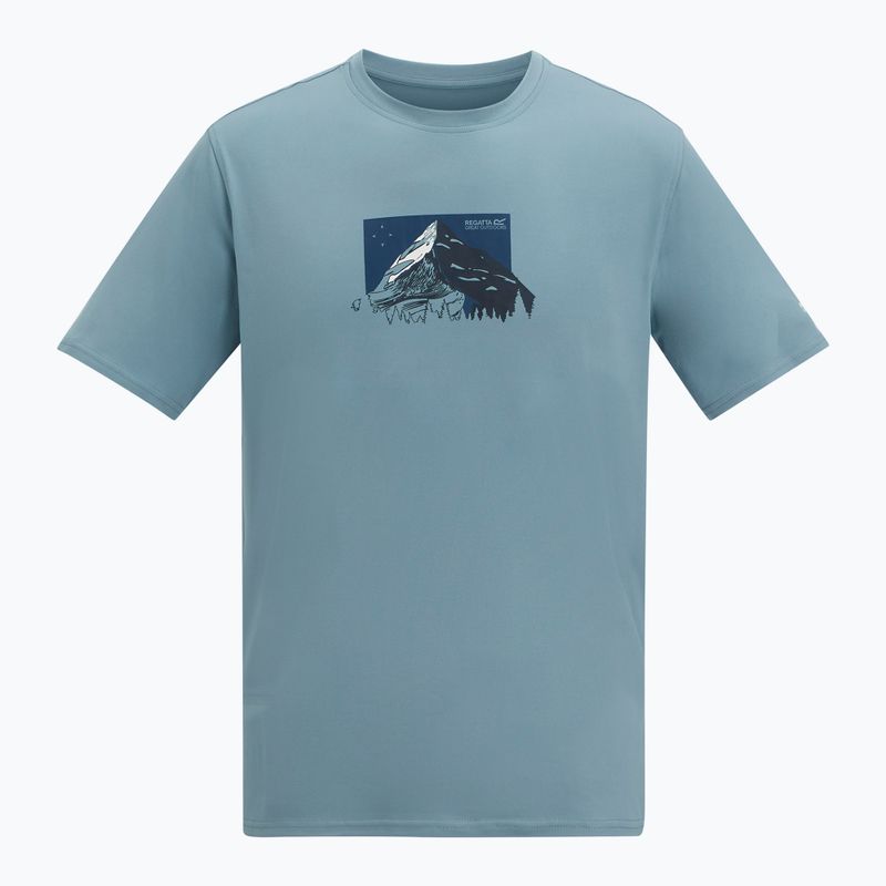 Herren-Trekkingshirt REGATTA Fingal Stretch dusky blue 6