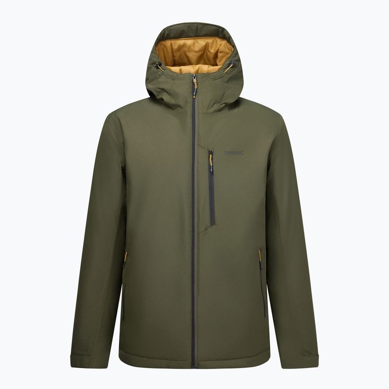 Herren-Regenjacke REGATTA Allston dark khaki/wood brown 10