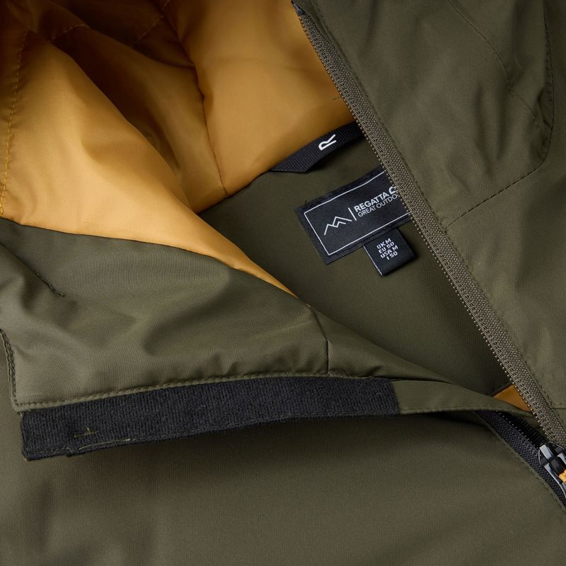 Herren-Regenjacke REGATTA Allston dark khaki/wood brown 13