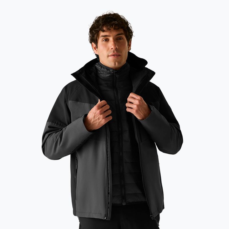 3‑in‑1 Herrenjacke Regatta Wentwood 3in1 ash/black 5