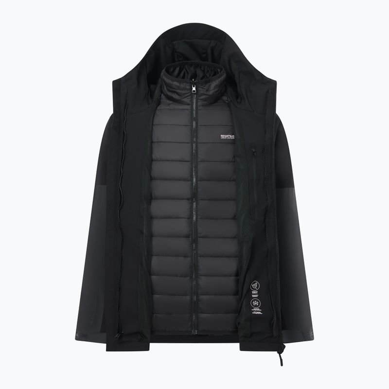 3‑in‑1 Herrenjacke Regatta Wentwood 3in1 ash/black 13