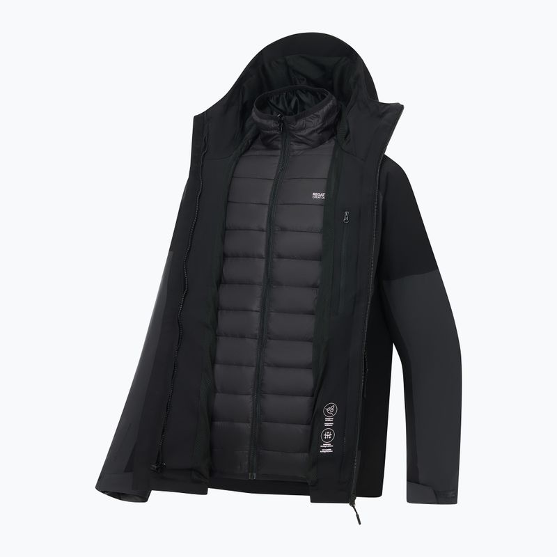 3‑in‑1 Herrenjacke Regatta Wentwood 3in1 ash/black 14