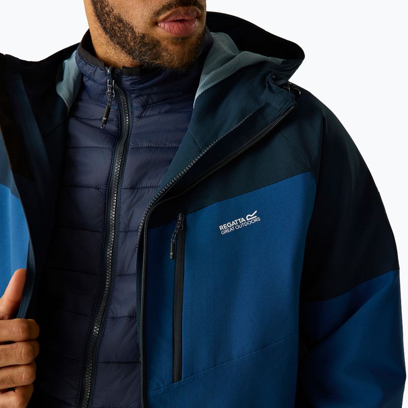 3‑in‑1 Herrenjacke REGATTA Wentwood 3in1 aviator blue/navy 6