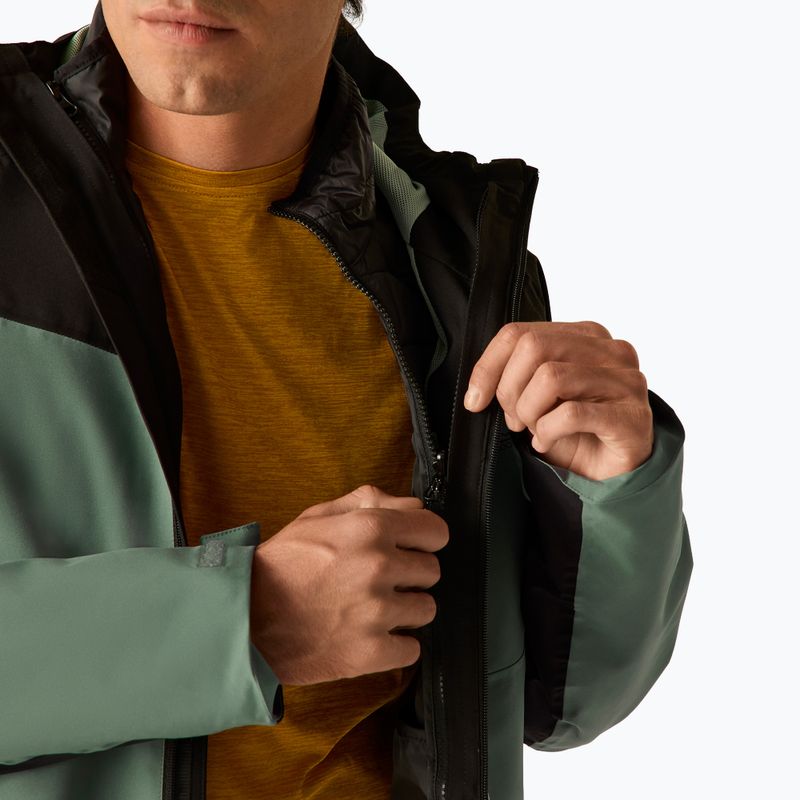 3‑in‑1 Herrenjacke REGATTA Wentwood 3in1 dark forest green/black 7