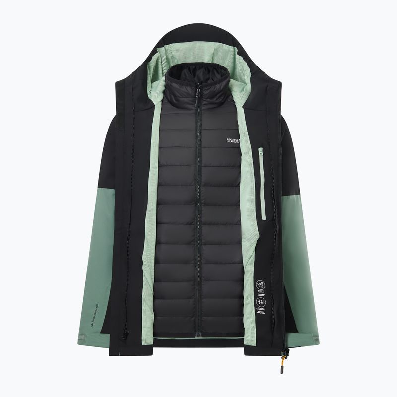 3‑in‑1 Herrenjacke REGATTA Wentwood 3in1 dark forest green/black 13