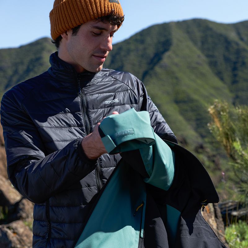 3‑in‑1 Herrenjacke REGATTA Wentwood 3in1 dark forest green/black 18