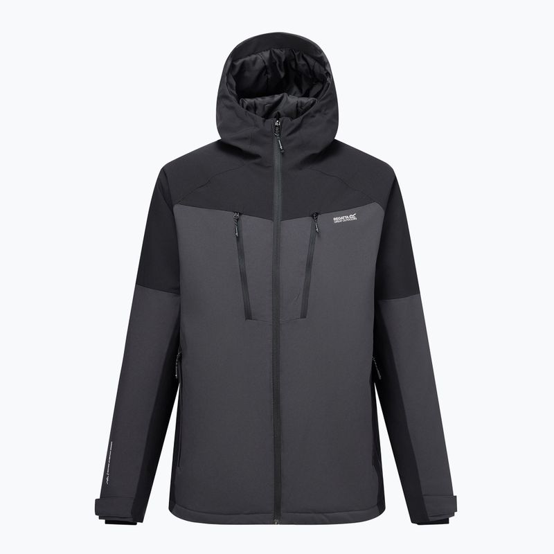 Herren-Regenjacke Regatta Highton Stretch Padded Jacket ash/black 10