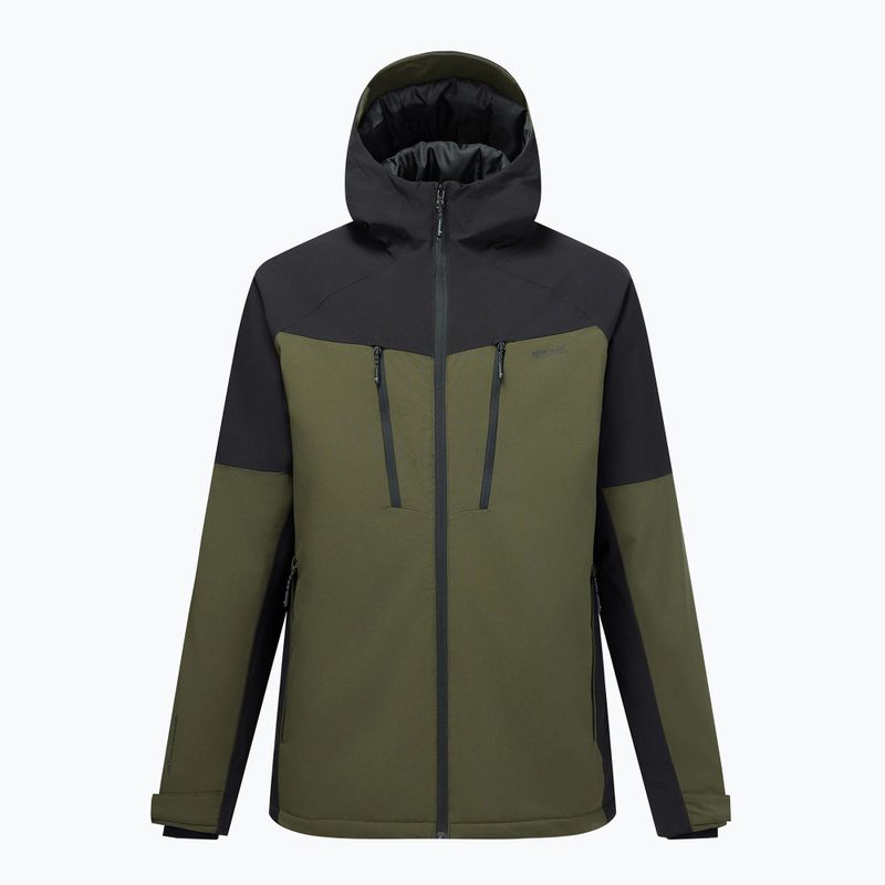 Herren-Regenjacke REGATTA Highton Stretch Padded dark khaki/black 10