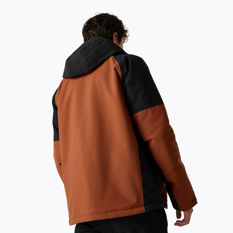 Herren-Regenjacke Regatta Highton Stretch Padded Jacket burnt henna/black 5