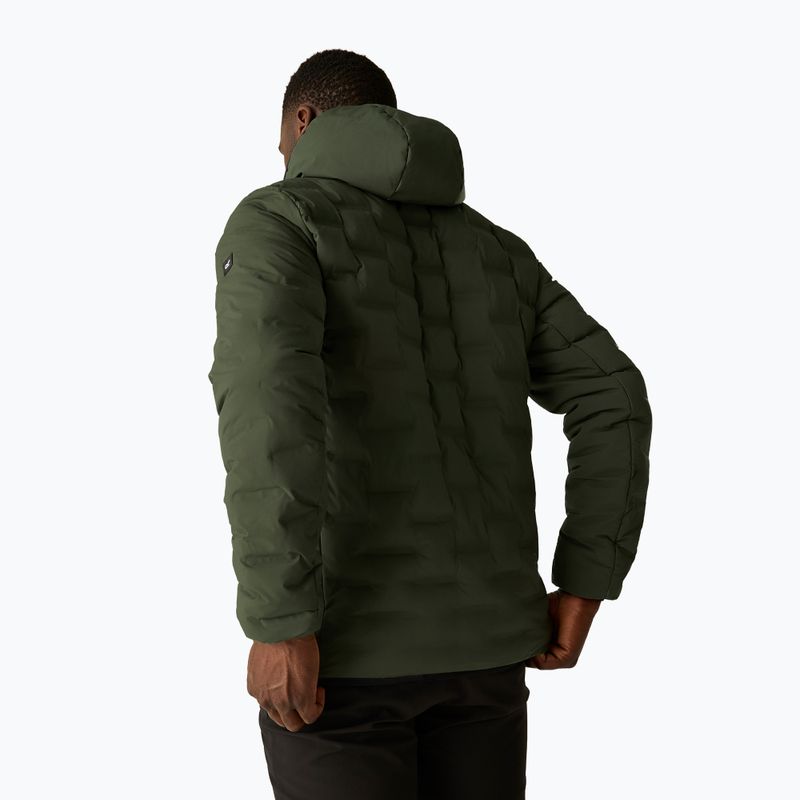 Gefütterte Herrenjacke REGATTA Astrel dark khaki/rooibos tea 3