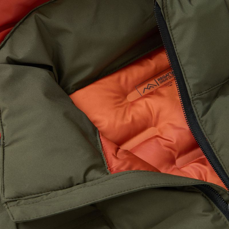 Gefütterte Herrenjacke REGATTA Astrel dark khaki/rooibos tea 11