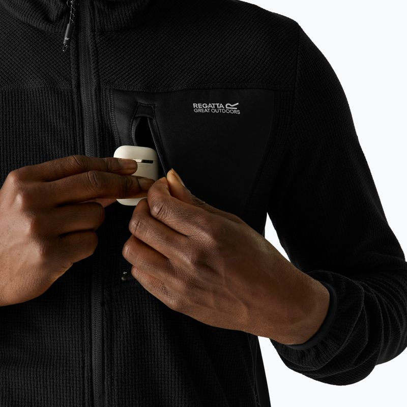Fleecejacke für Herren REGATTA Eadle black 7