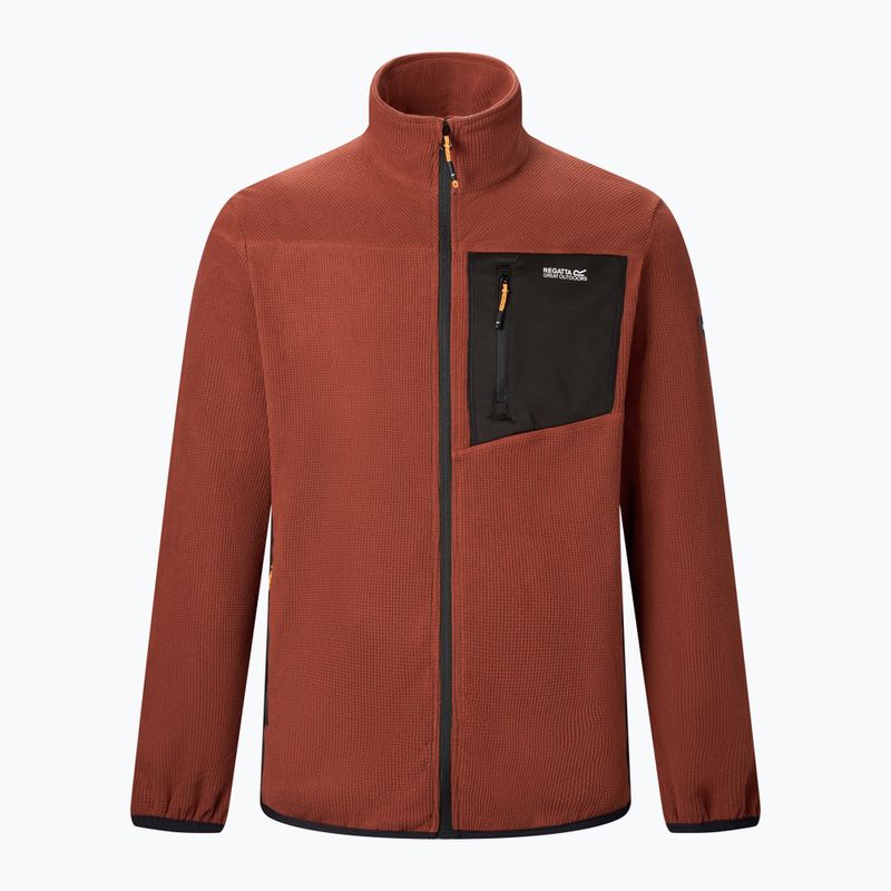 Fleecejacke für Herren REGATTA Eadle burnt henna/black 7