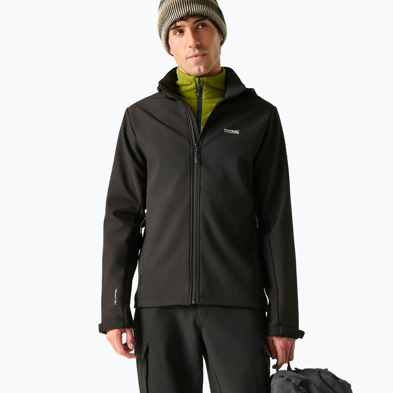 Softshell-Jacke für Herren REGATTA Denvo black 3
