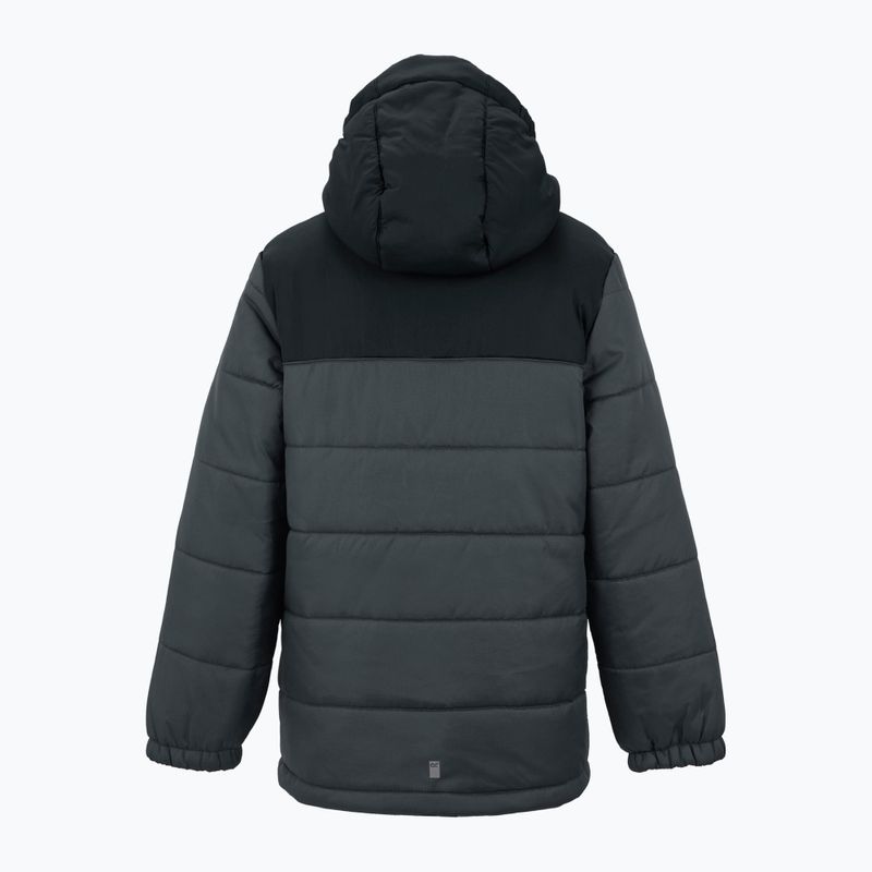 Gefütterte Kinderjacke REGATTA Lofthouse black/seal grey 9