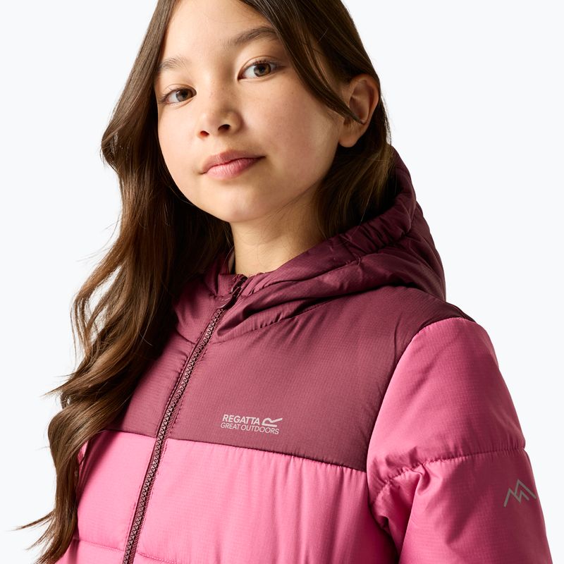 Gefütterte Kinderjacke REGATTA Lofthouse fig/violet 5