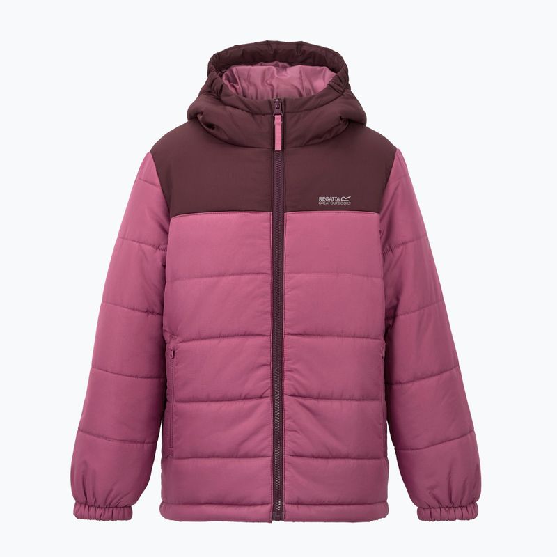 Gefütterte Kinderjacke REGATTA Lofthouse fig/violet 7