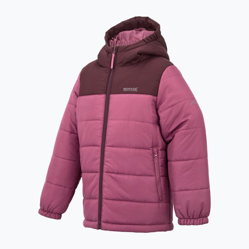 Gefütterte Kinderjacke REGATTA Lofthouse fig/violet 9