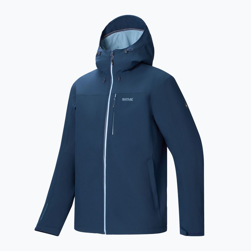 Herren-Regenjacke REGATTA Birchdale II navy/dusky blue 12