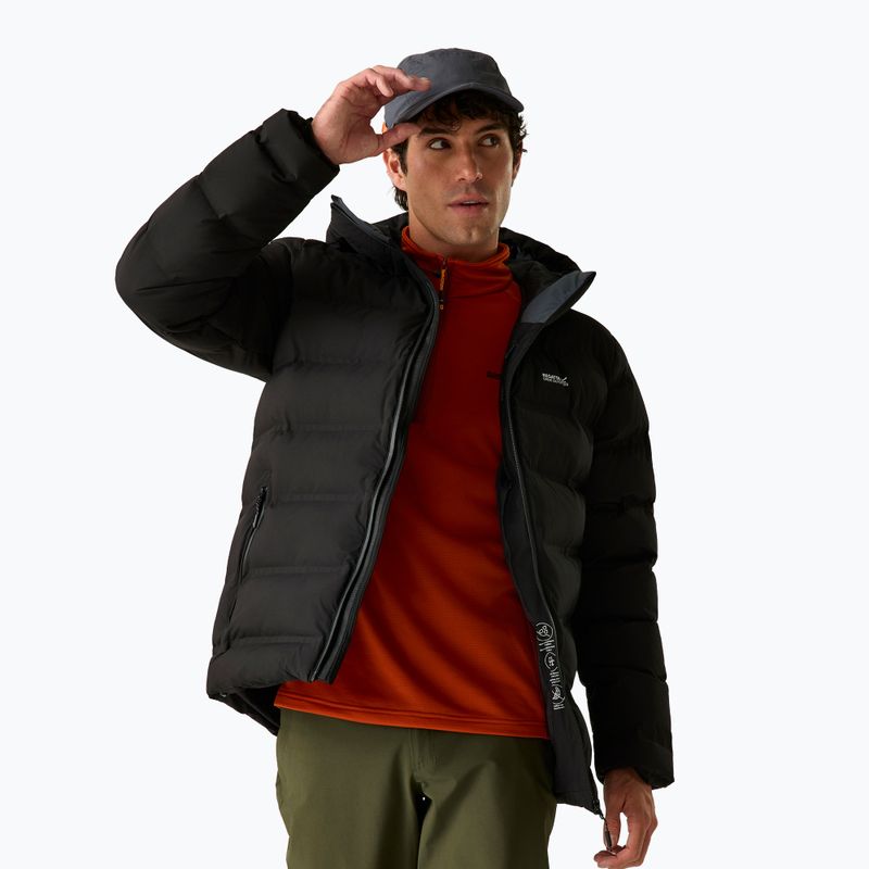 Gefütterte Herrenjacke REGATTA Altoro Thermal black/black 5