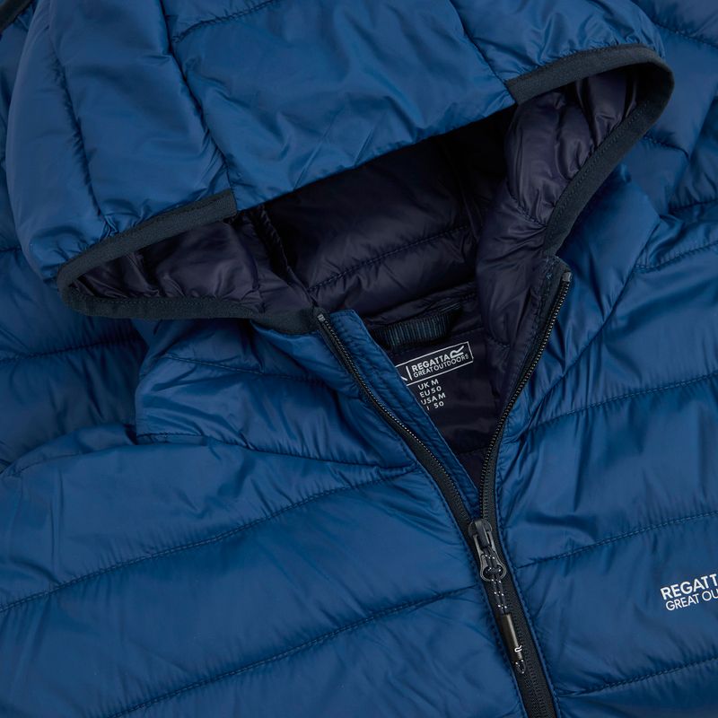 Herren-Daunenjacke REGATTA Hooded Marizion aviator blue 4