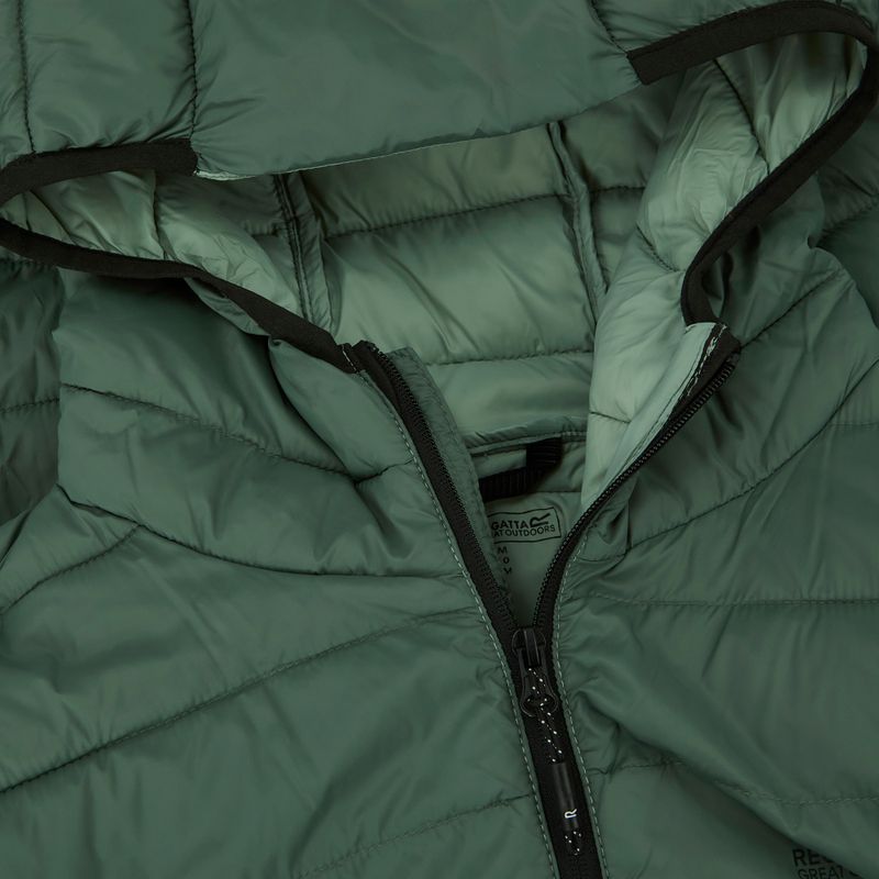 Herren-Daunenjacke REGATTA Hooded Marizion dark forest green 4
