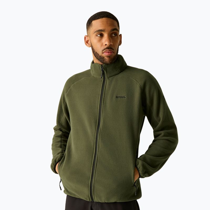 Fleecejacke für Herren REGATTA Hadfield dark khaki