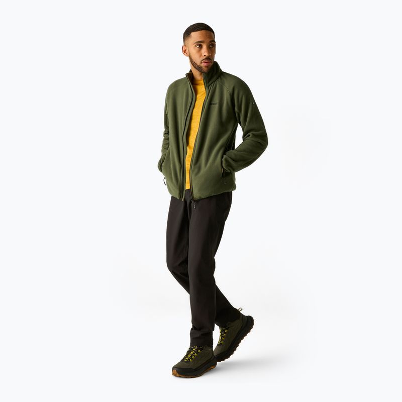 Fleecejacke für Herren REGATTA Hadfield dark khaki 2