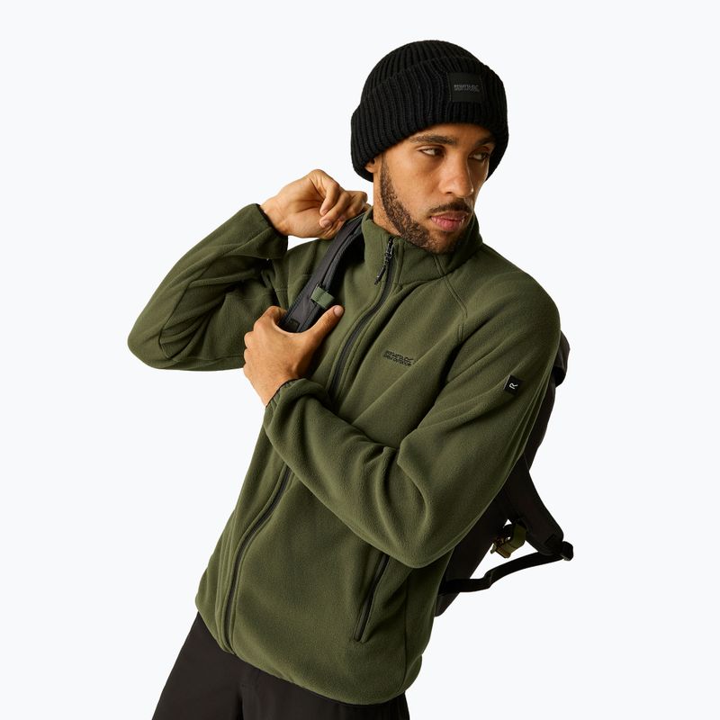 Fleecejacke für Herren REGATTA Hadfield dark khaki 3