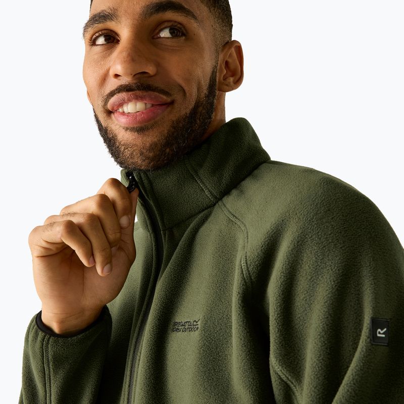 Fleecejacke für Herren REGATTA Hadfield dark khaki 5
