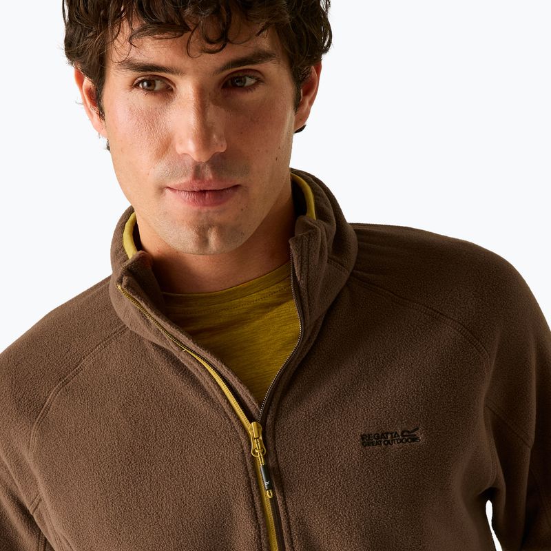 Fleecejacke für Herren Regatta Hadfield ground coffee 6