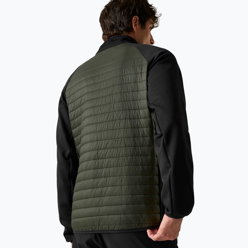 Herren-Hybridjacke REGATTA Clumber Hybrid dark khaki/black/sunset 3