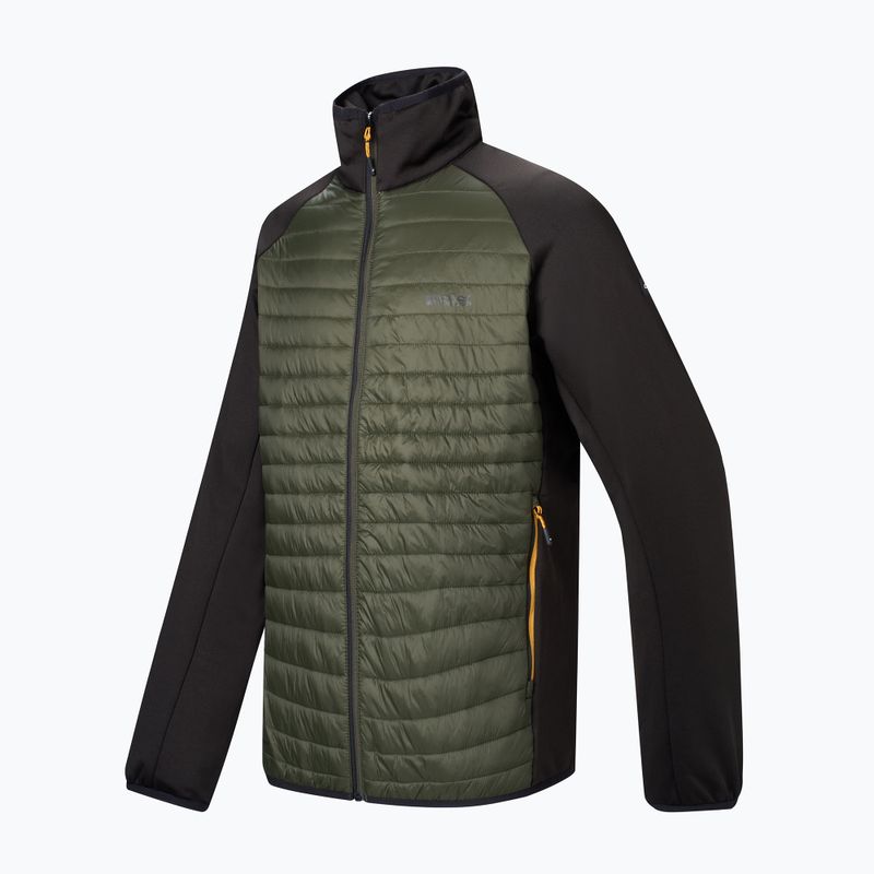 Herren-Hybridjacke REGATTA Clumber Hybrid dark khaki/black/sunset 9