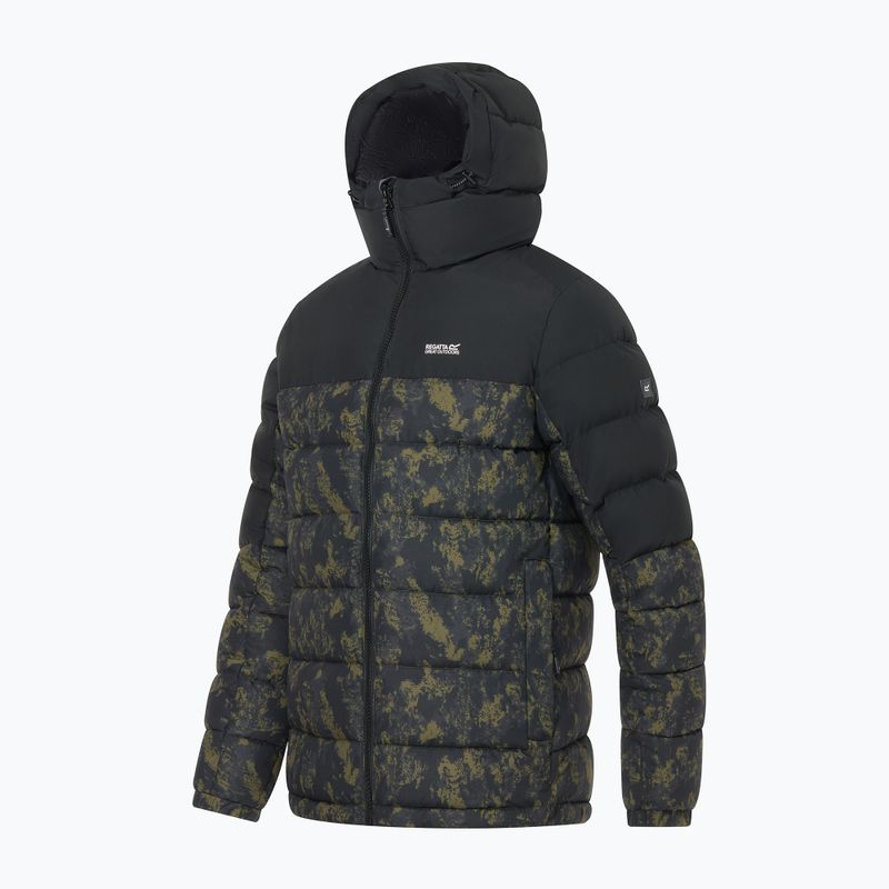 Gefütterte Herrenjacke REGATTA Aldthron textured print/black 10